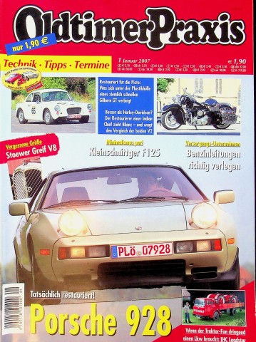 Deckblatt Oldtimer Praxis (01/2007)